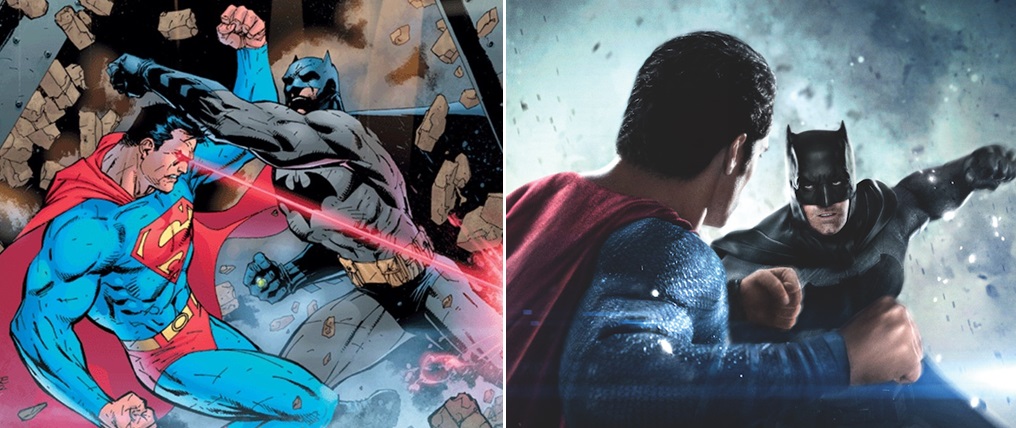 batman vs superman frank miller
