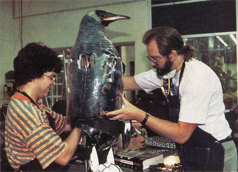 BATMAN ONLINE - Gallery - Penguin animatronics from Batman Returns (1992)