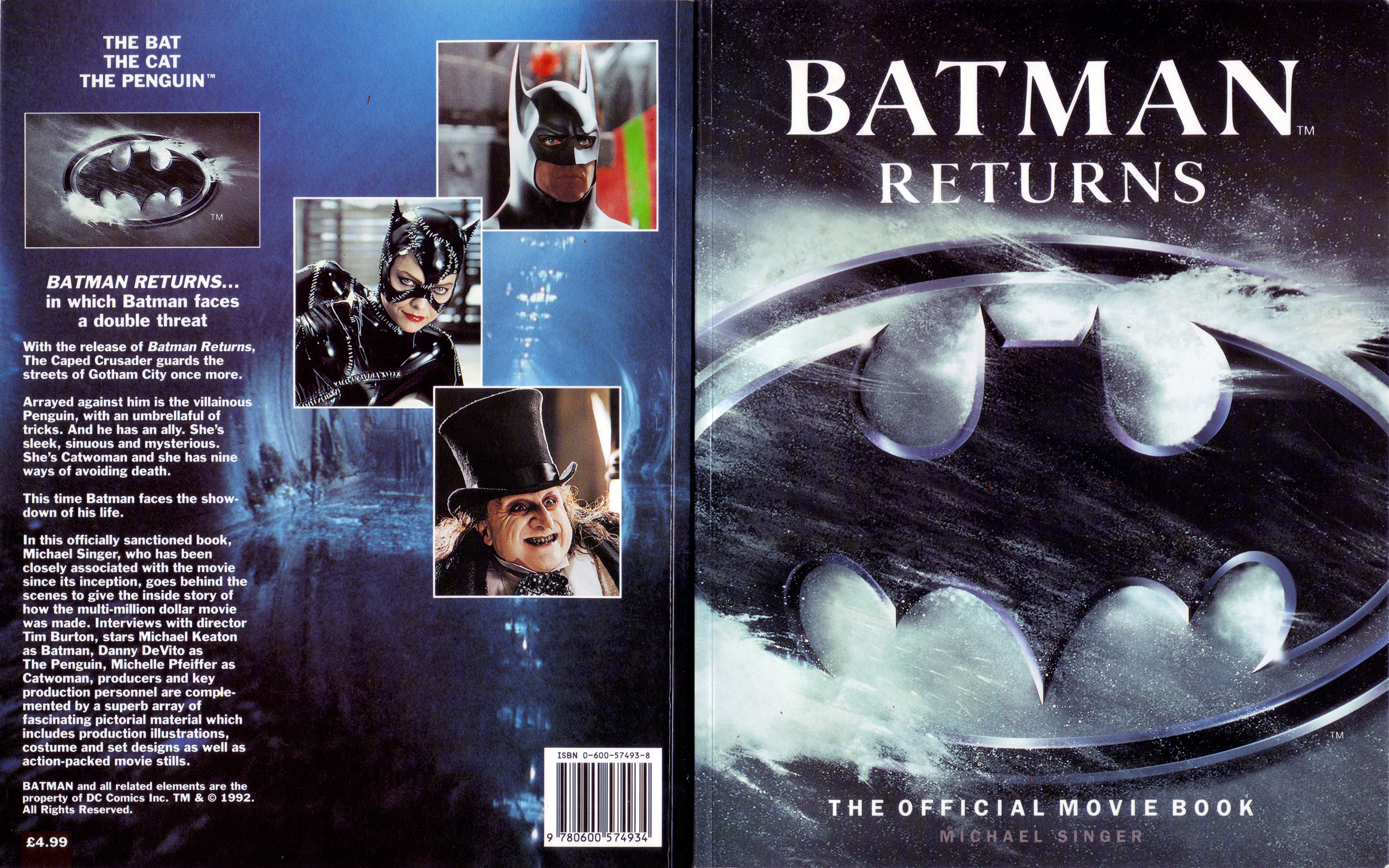 Batman Returns: The Official Movie Book (e-book)
